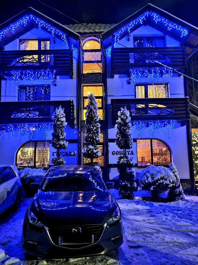 Girska Sonata Hotel & Apartments Микуличин Экстерьер фото
